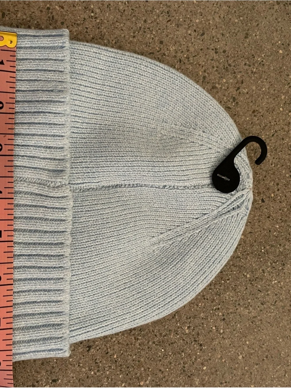 Time and Tru NWT Light Blue Winter Beanie Fold Hat